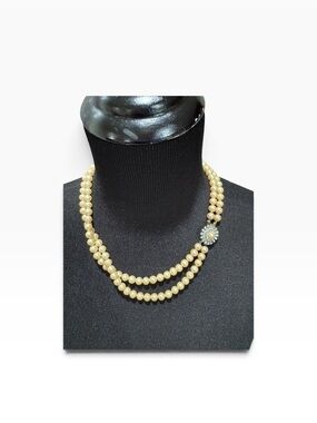 Vintage Kyoto Cultura Double Strand Pearls